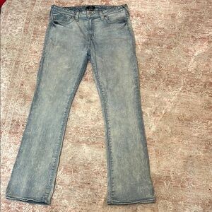 True Religion Light Blue Straight Leg Jeans